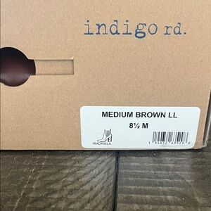 Indigo Rd. Medium Brown Boots size 8 1/2 M